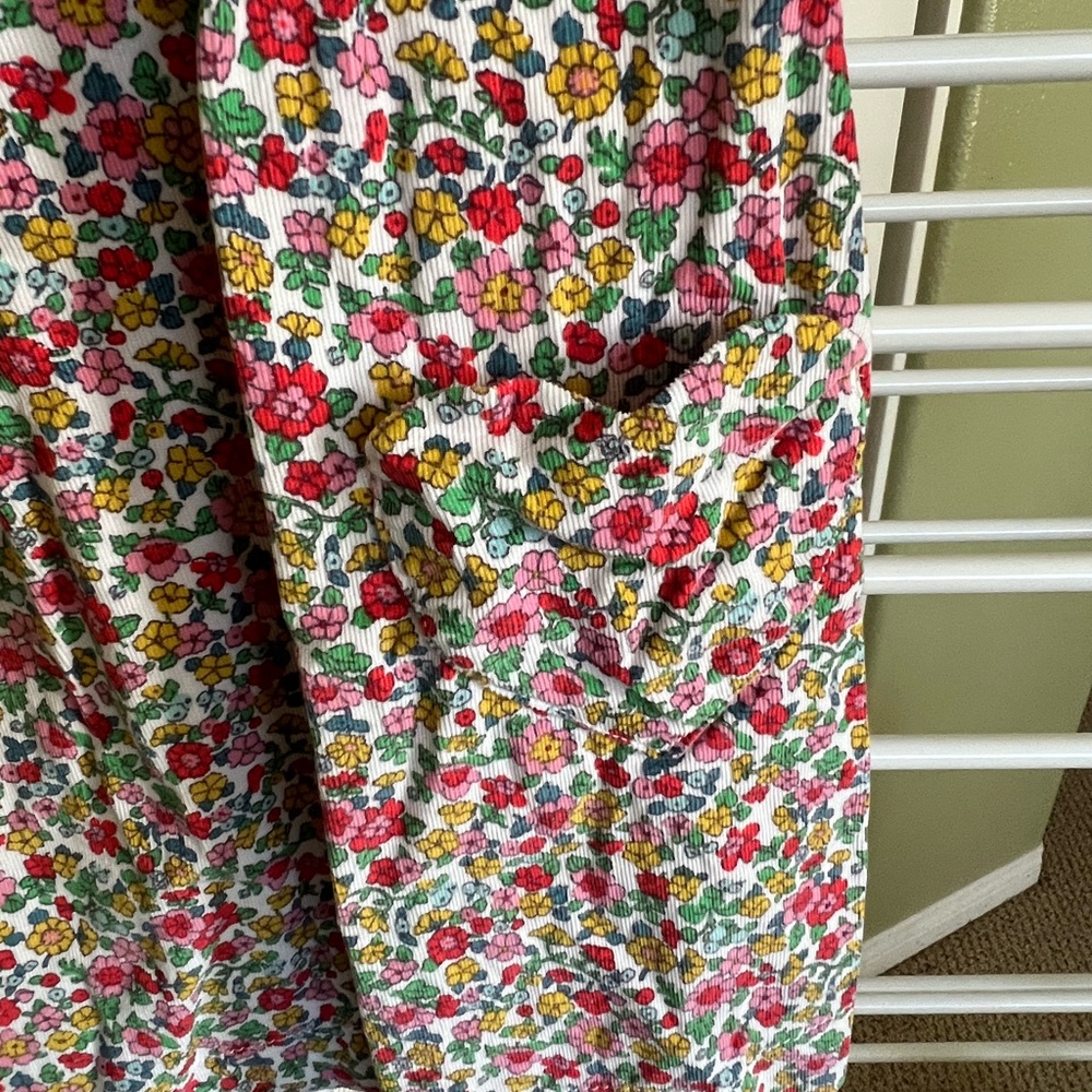 Mini Boden Pink Floral Dress - Picture 3 of 3